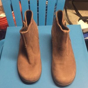 Keen brown ankle boot wedges